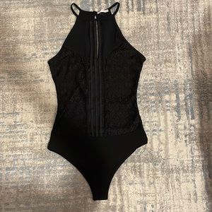 Black Lace Bodysuit